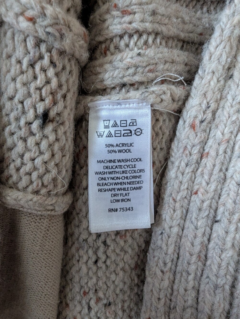 Cynthia Rowley Wool Blend Cowl Neck Sweater